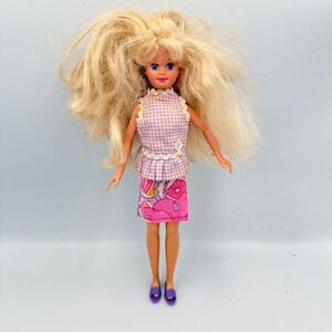 1987 Mattel Skipper Doll (Detached Head) + Vtg Japan Tagged Top, Skirt & Sandals